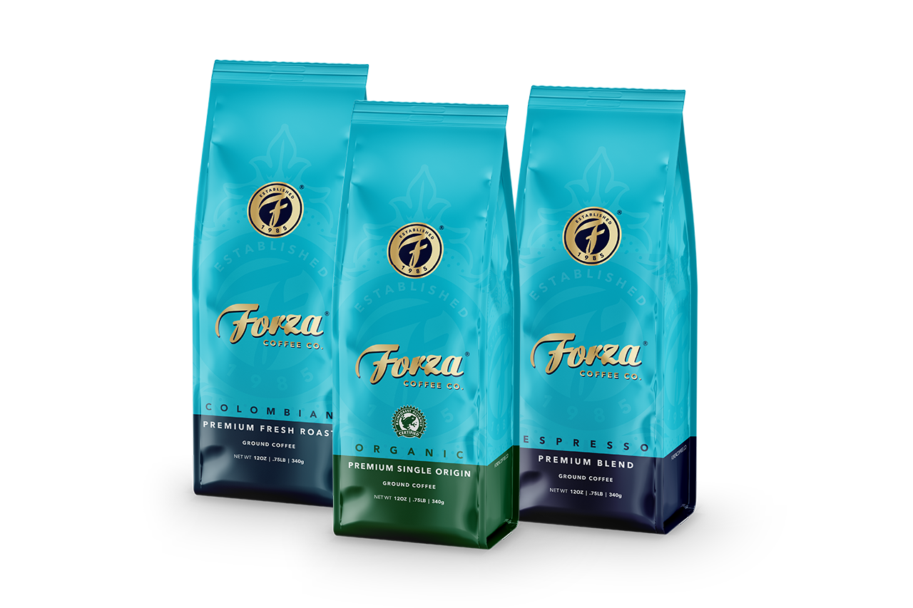 Ground Coffee Sampler - 3 Unique Ground Coffee Varieties - 36oz