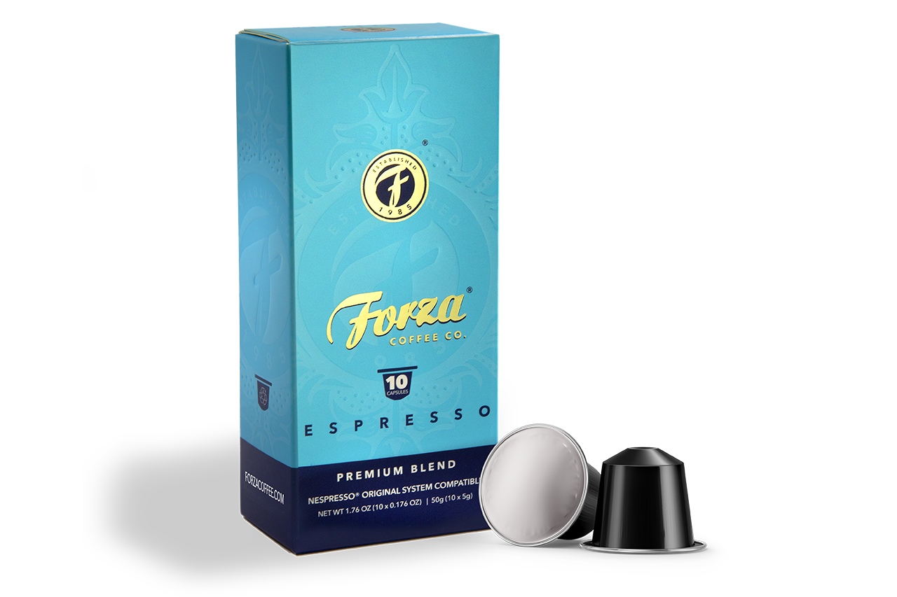 Premium Blend Nespresso - Forza Coffee Co. Premium Blend Nespresso - Forza Coffee Co.
